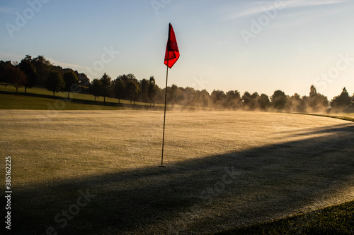 Sunrise on the green