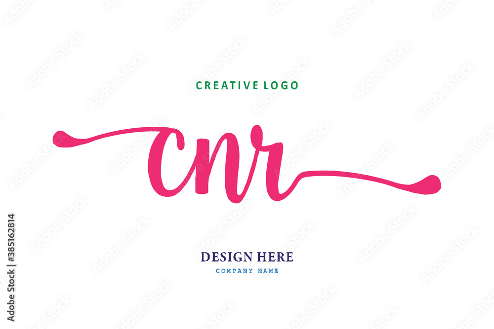 simple CNR letter arrangement logo is easy to understand, simple and authoritative simple CNR letter arrangement logo is easy to understand, simple and authoritative