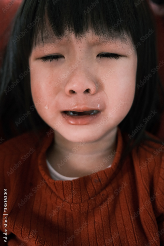 cute Asian little girl at home cute Asian little girl at home