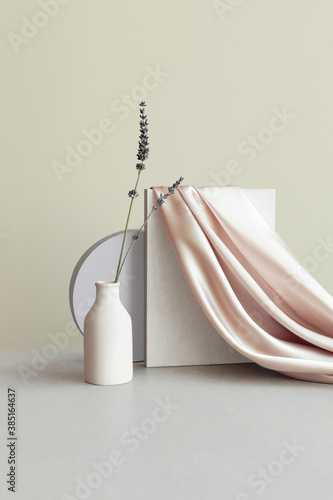 Still life with pale colors photo