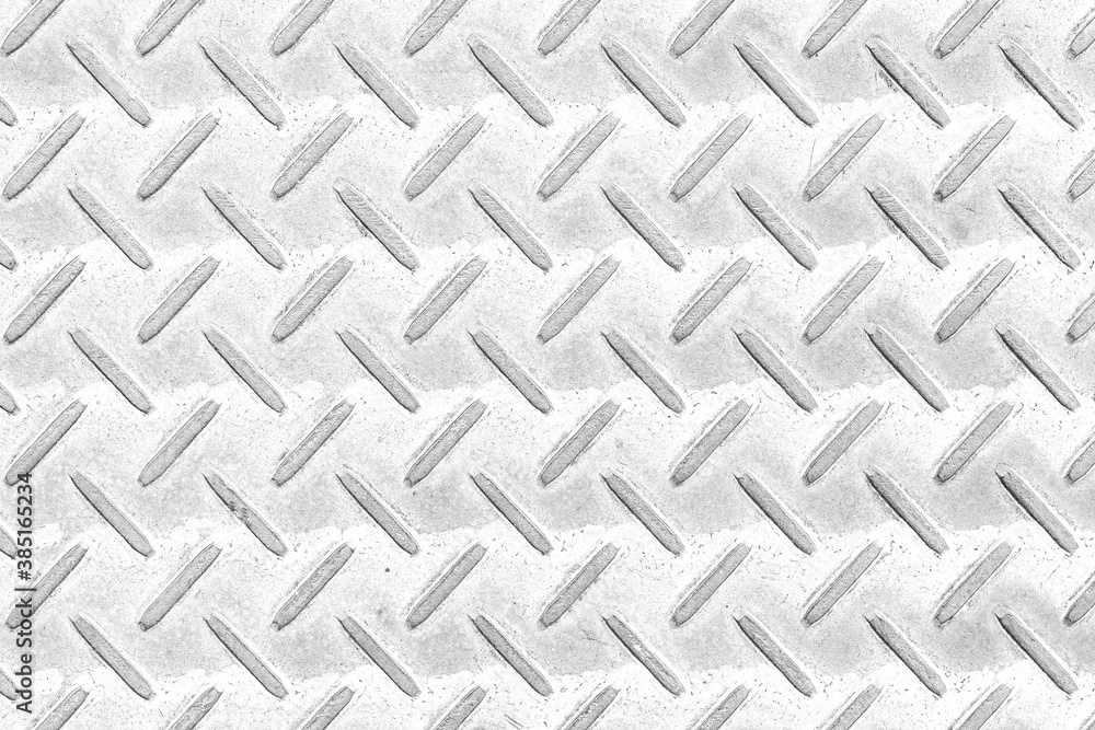 Diamond patterned steel sheet pattern and background seamless or Sliver Steel plate floor background Diamond patterned steel sheet pattern and background seamless or Sliver Steel plate floor background