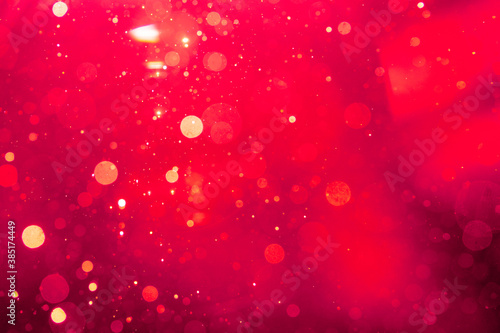 Fantasy Abstract blur bokeh of lights colorful sparkle