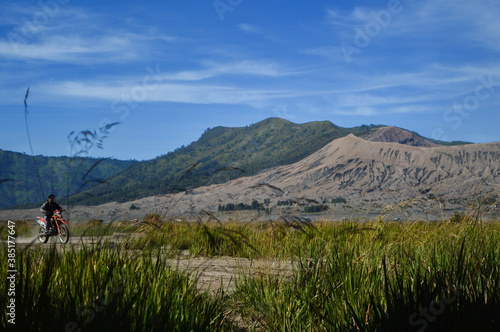 Very beautiful view of Mount Bromo © dede