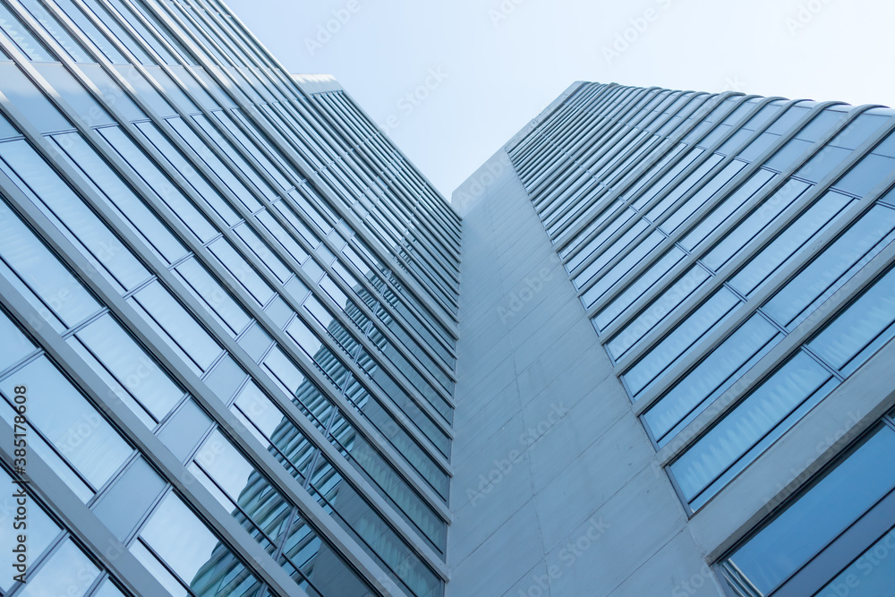 glass modern building business center glass modern building business center