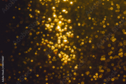 gold bokeh of lights © pandaclub23