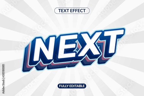 Appearance effect Text Font Style Next