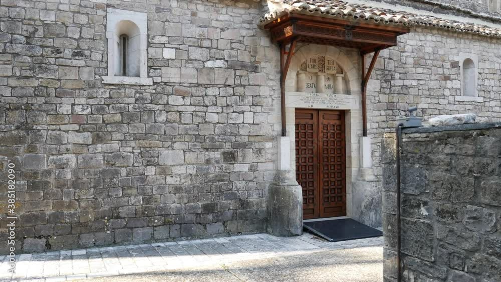 Sanctuary of Santa Maria di Canneto - Roccavivara - Molise - The Holy Door Sanctuary of Santa Maria di Canneto - Roccavivara - Molise - The Holy Door