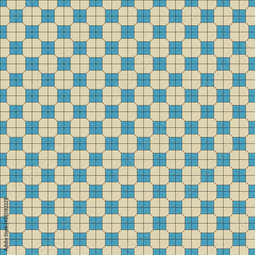 Vector seamless Hong Kong traditional vintage pattern style floor textured background