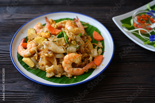 Fried Noodle In Soy Sauce.