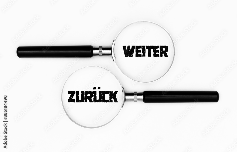 Weiter oder zurück Weiter oder zurück