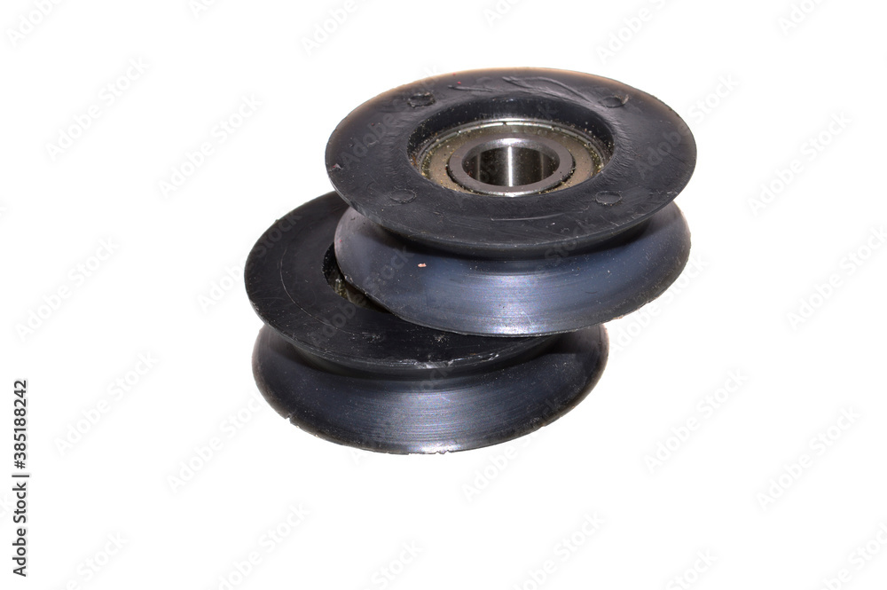 roller in bearing isolated on white background roller in bearing isolated on white background