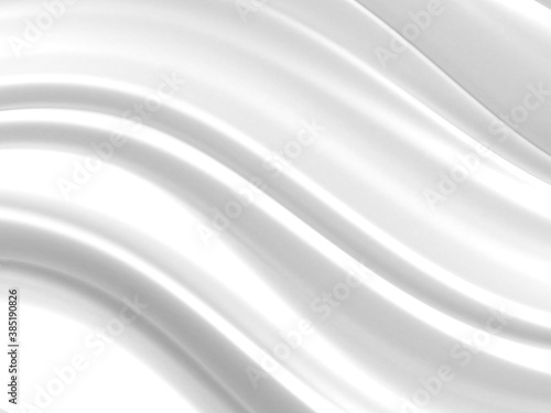 White abstract liquid wavy background