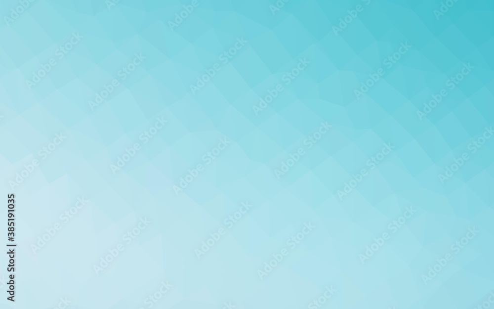 Light BLUE vector polygonal template. Light BLUE vector polygonal template.