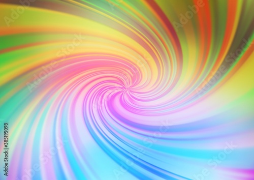 Light Multicolor, Rainbow vector abstract background.