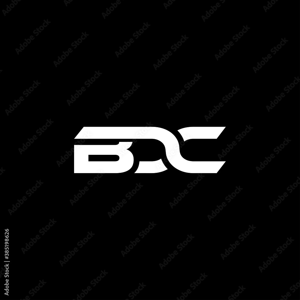 BDC Letter Initial Logo Design Template Vector Illustration BDC Letter Initial Logo Design Template Vector Illustration