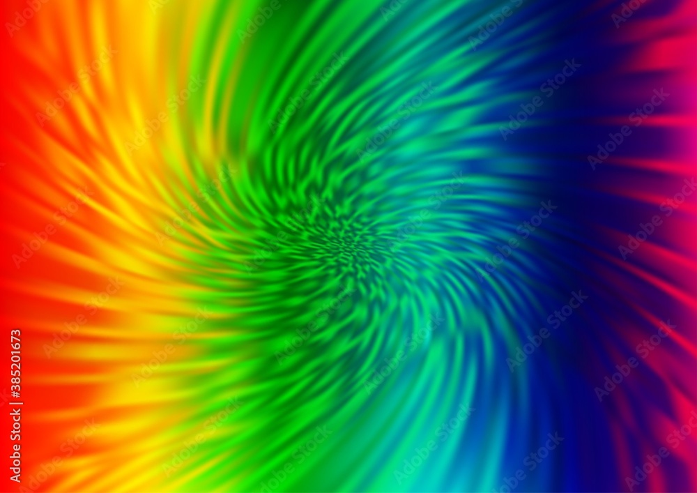 Obraz premium Light Multicolor, Rainbow vector abstract bright background.