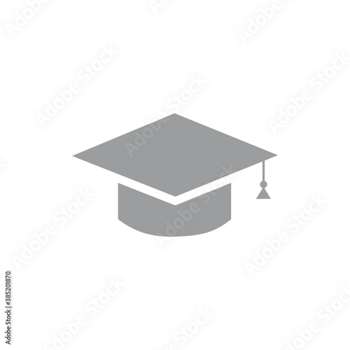 Wallpaper Mural Graduation hat icon on white background Torontodigital.ca