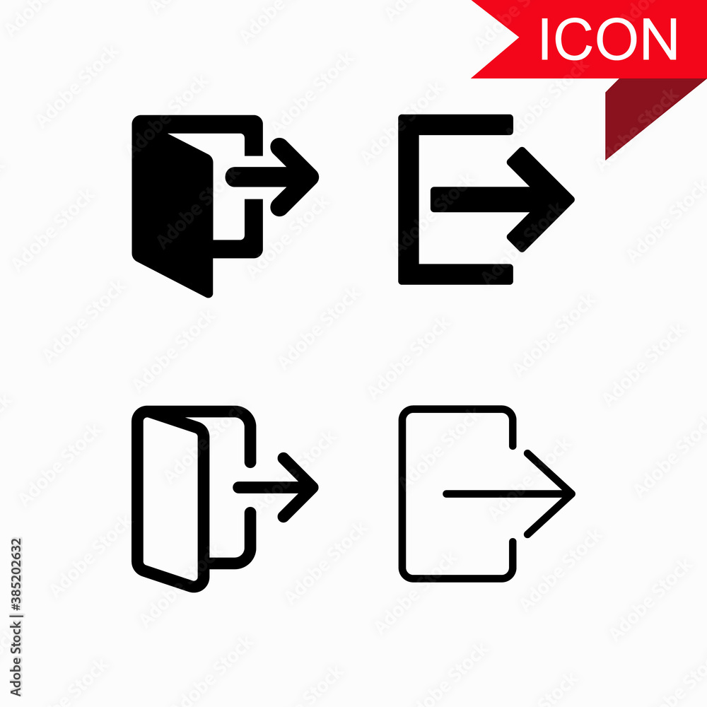 Sign Out, Logout icon for graphic and web design Sign Out, Logout icon for graphic and web design