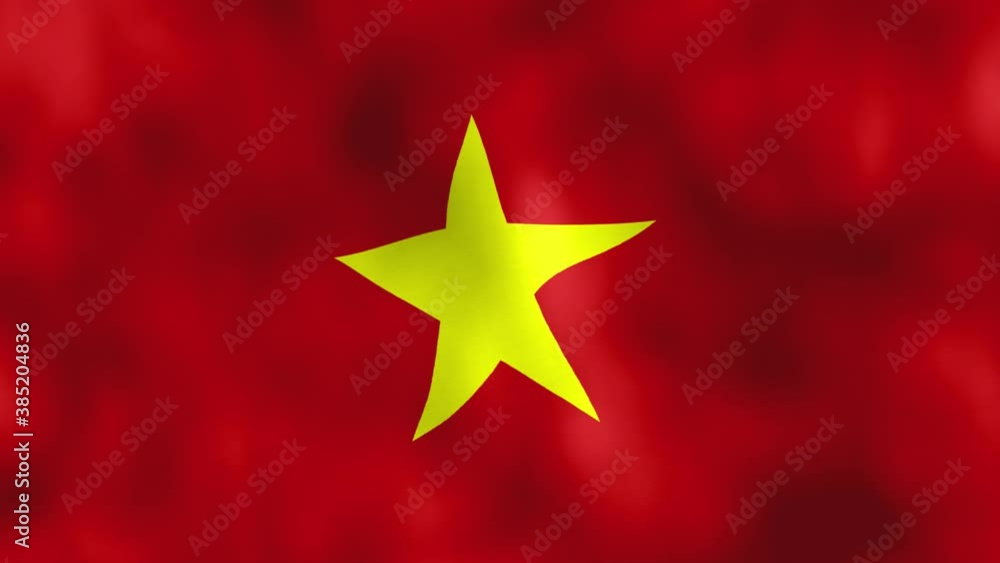 Constitutional national Vietnam flag digital animation Constitutional national Vietnam flag digital animation