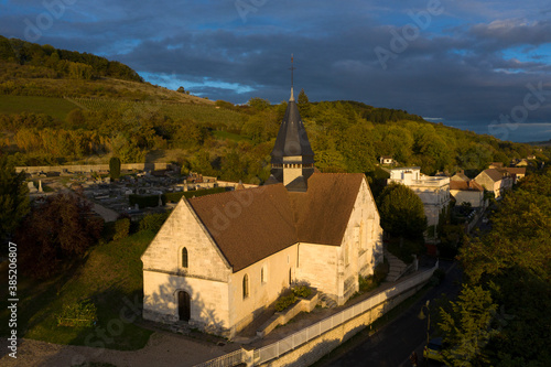 Eglise Sainte Radegonde de Giverny (Eure, France)
