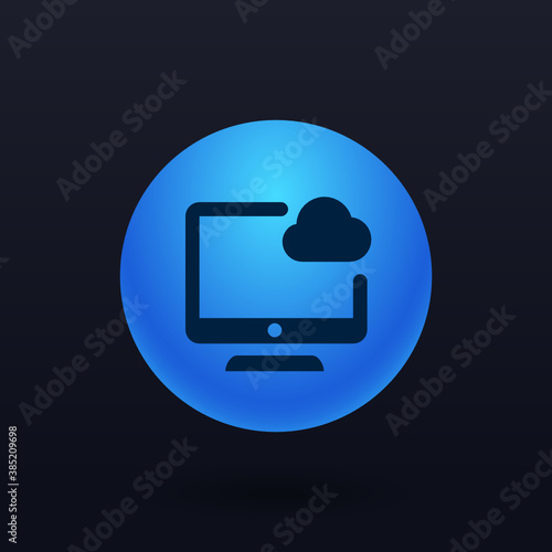 Cloud Computing - Button