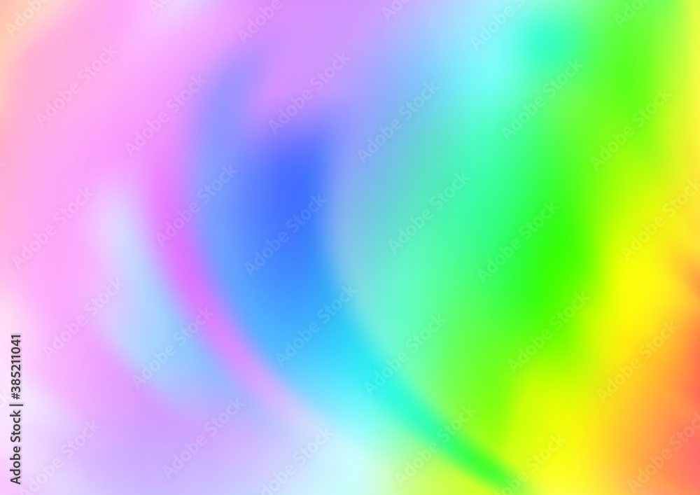 Obraz premium Light Multicolor, Rainbow vector bokeh pattern.