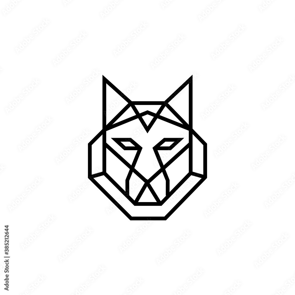 Fox Head Line Design Fox Head Line Design