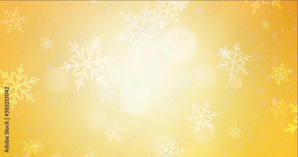 4K looping light yellow animation in Christmas style. Holographic abstract video with snow and stars. Ads for gift presentations. 4096 x 2160, 30 fps. 4K looping light yellow animation in Christmas style. Holographic abstract video with snow and stars. Ads for gift presentations. 4096 x 2160, 30 fps.