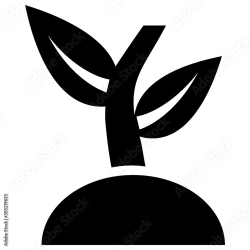 
Icon design of wheat spikelets
