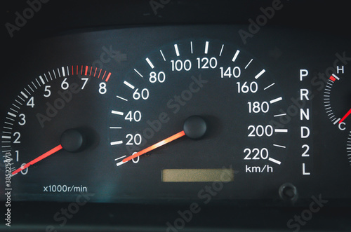 Car speed miles