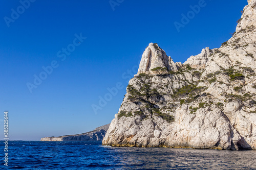 Landscape of the Calanques in Cassis  France