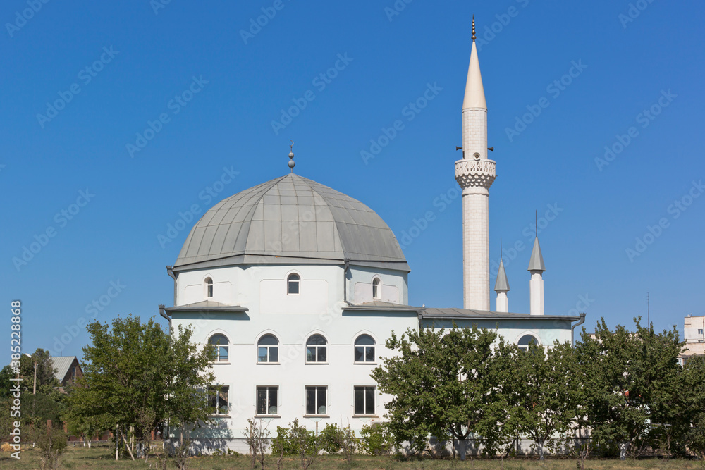 Cathedral mosque Yany Dzhami in the city of Saki, Crimea