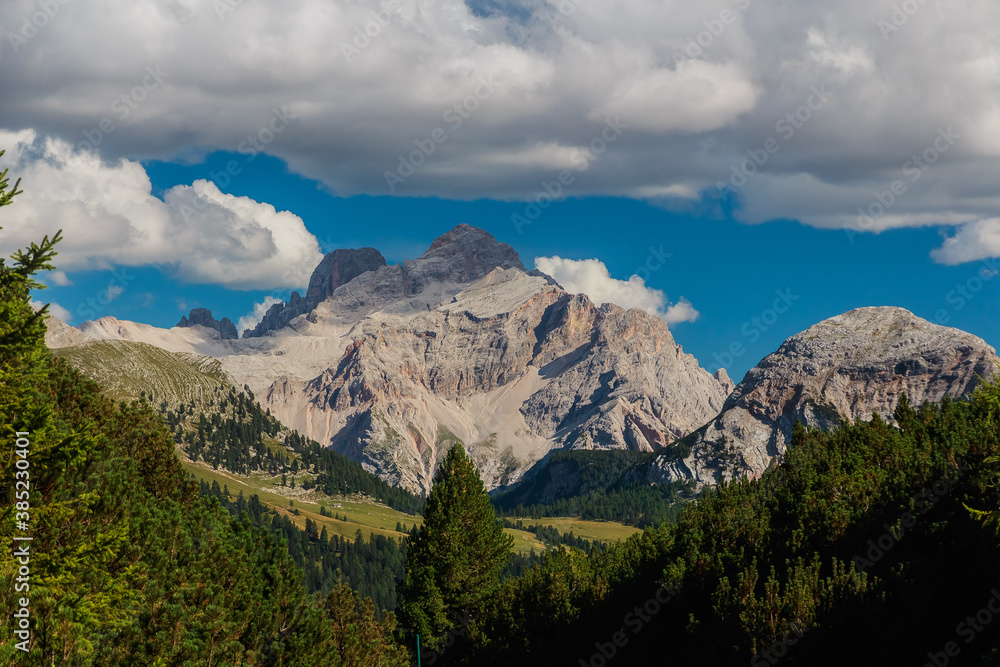the beauty of the Dolomites. Italy
