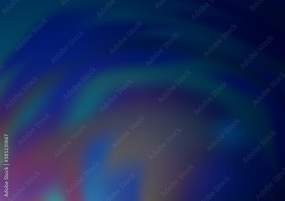 Dark BLUE vector abstract bokeh pattern. Dark BLUE vector abstract bokeh pattern.