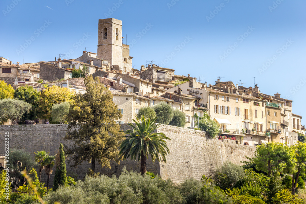 The famous village of Saint Paul de Vence, France