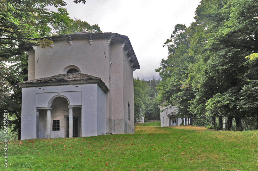 Il Sacromonte del Santuario di Oropa- Biella Il Sacromonte del Santuario di Oropa- Biella