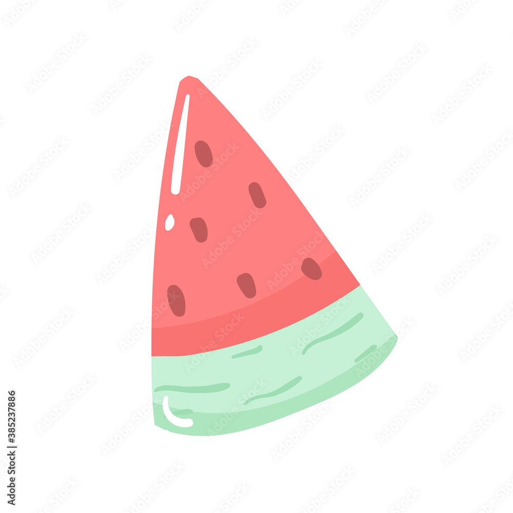 Cute watermelon fruit fresh and healthy Cute watermelon fruit fresh and healthy