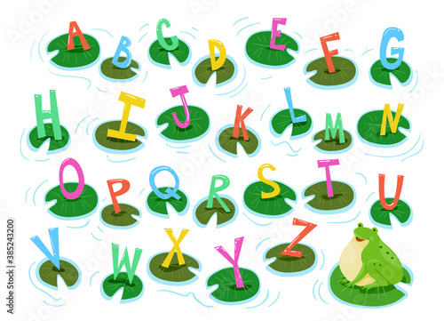 Frog Pond Lilies Alphabet I...