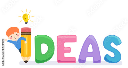 Kid Boy Pencil Ideas Light ...