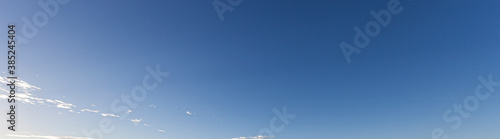 Image of a clear and cloudless sky can be used as background