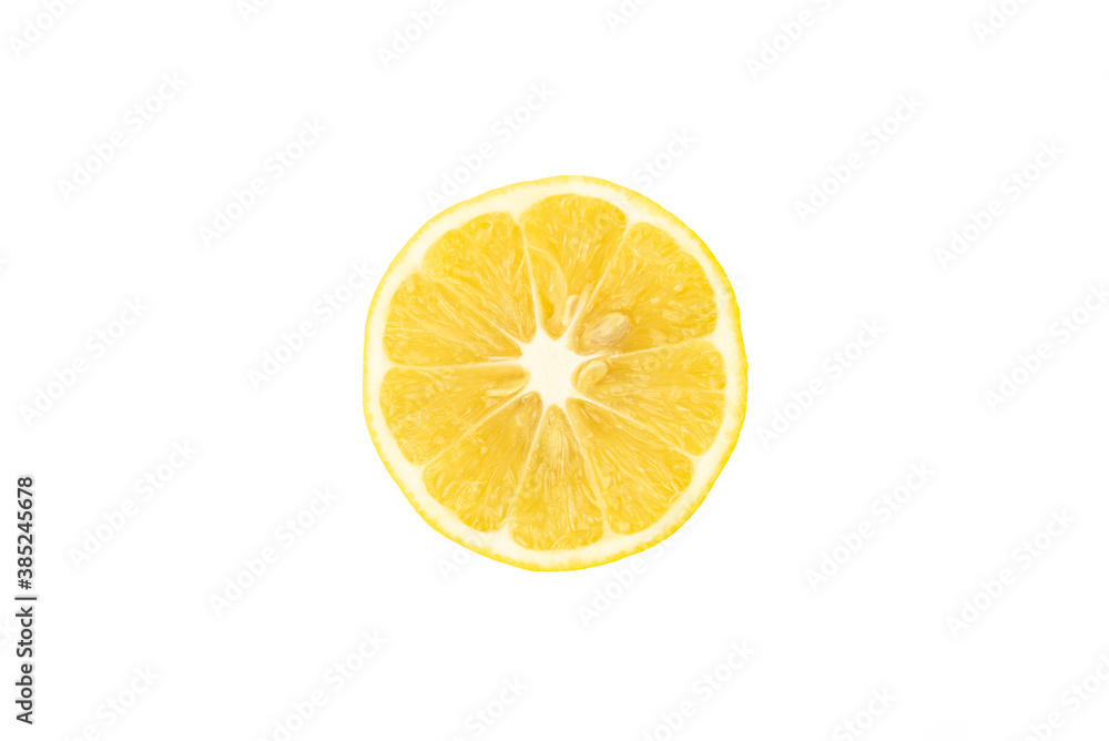 lemon isolated on white background