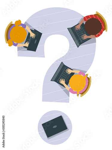 Kids Laptop Question Mark I...