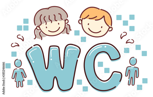 Stickman Kids Toilet Water ...