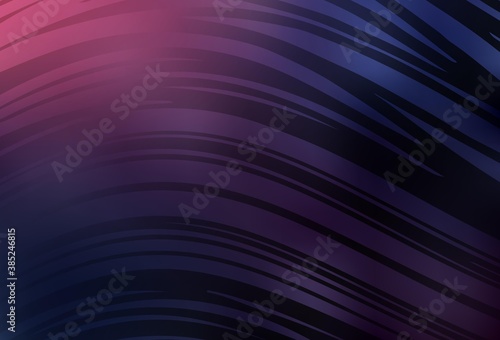 Dark Purple vector abstract blurred layout.