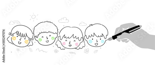 Doodle Kids Writing For Chi...