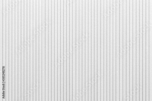 White plastic wall with stripes texture and background