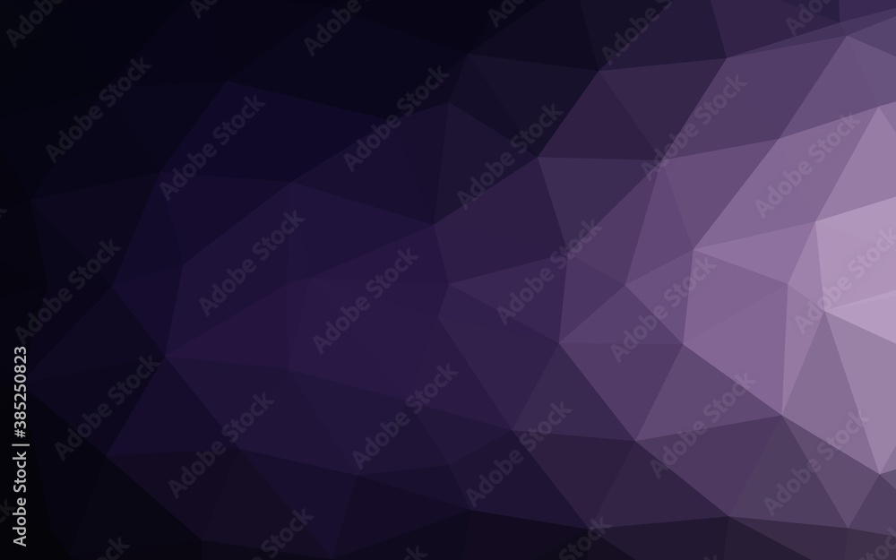 Dark Purple vector abstract polygonal texture. Dark Purple vector abstract polygonal texture.
