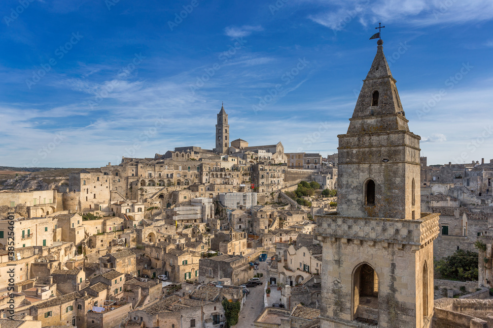 UNESCO Ancient town of Matera - Sassi di Matera, European Capital of Culture 2019 southern Italy