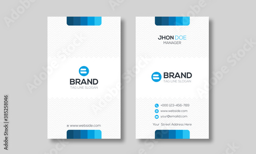 brand business card