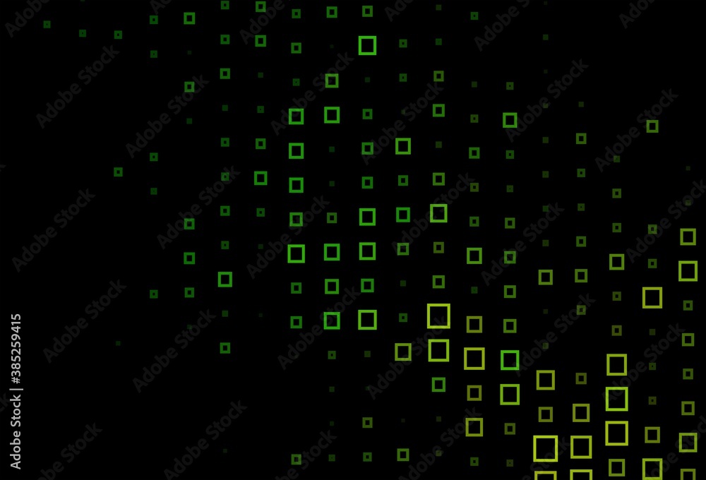 Dark Green vector background in polygonal style. Dark Green vector background in polygonal style.